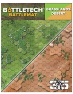 BattleTech Battle Mat: Grasslands Desert