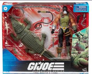 G.I. Joe Classified 6 Inch Action Figure Deluxe - Croc Master & Fiona