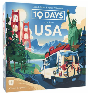 10 Days In USA Board Game