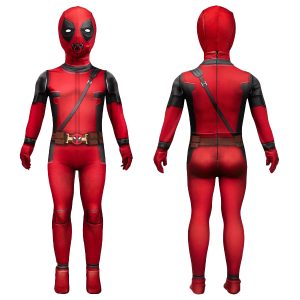 Baby Deadpool Cosplay Costumes Kidpool Jumpsuits Gifts For Kids