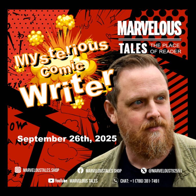 Flyer Mysterious Comic Writer _opt